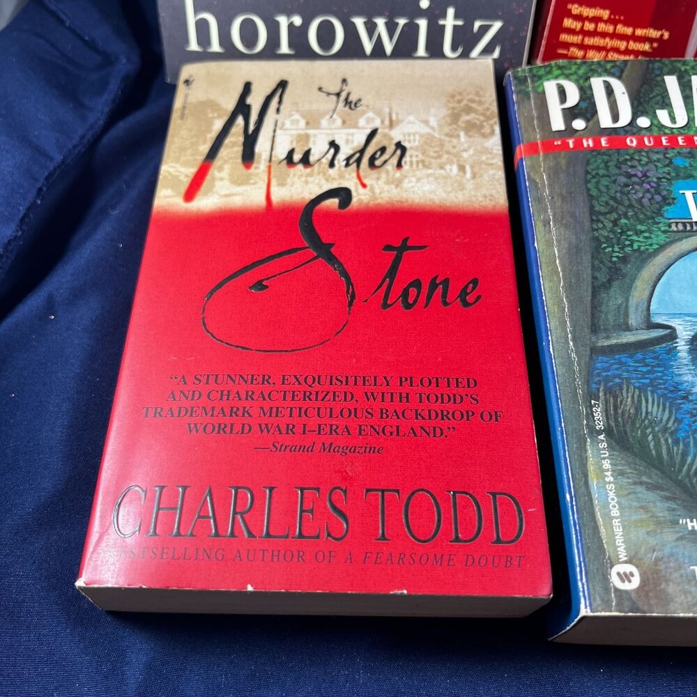 Set Of 4 Mystery Novels By Anthony Horowitz P.D. James & Charles Todd - Picture 5 of 5